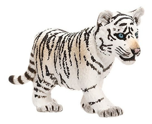 Figura De Juguete Schleich Tiger, Blanca