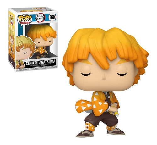 Zenitsu Agatsuma 869 Demon Slayer Funko Pop Animation Nuevo