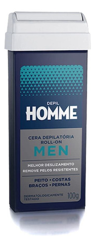 Kit 24 Refil Cera Depilatória Depil Homme Maculino Deo 100g