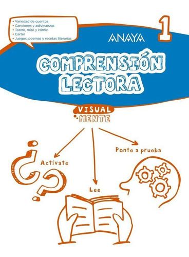 ComprensiÃÂ³n lectora 1., de Anaya Educación. Editorial ANAYA EDUCACIÓN, tapa blanda en español