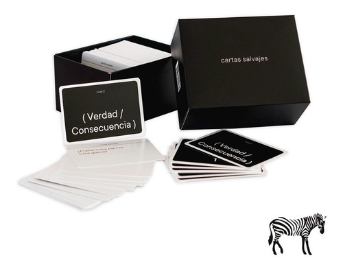 Juego De Mesa Cartas Salvajes+ Verdad O Consecuencia Hotpack