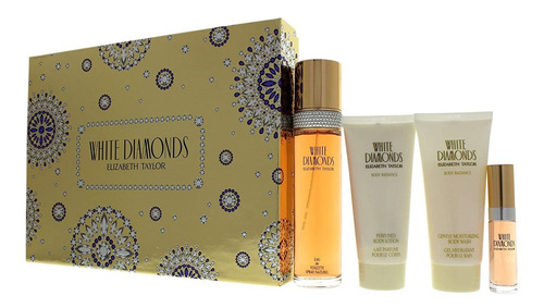 White Diamond Elizabeth Taylor Eau De Toilette Juego De Rega