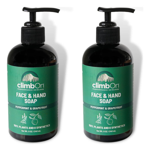 Climbon Jabon Facial Y De Manos, Aceite Esencial Natural Par