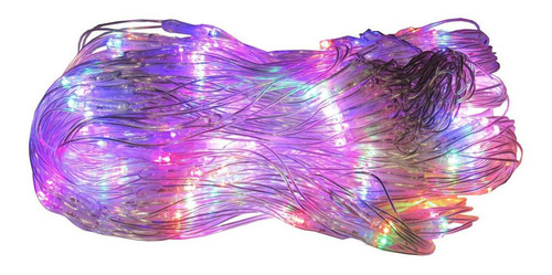 40 Pz Red Led Navideña Elige El Color 320 Luces 2x1.8mt Redm