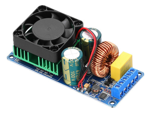 // Módulo Amplificador Power Class D Mono 500w + Ventilador