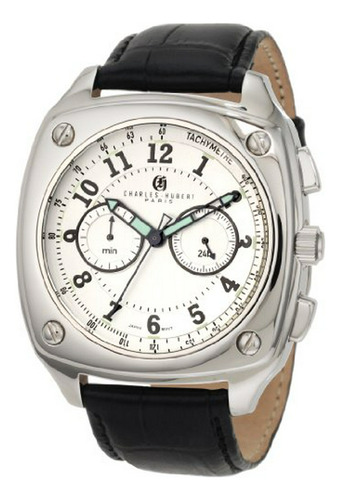 Charles-hubert, Colección Premium Acero Inoxidable Reloj Cro
