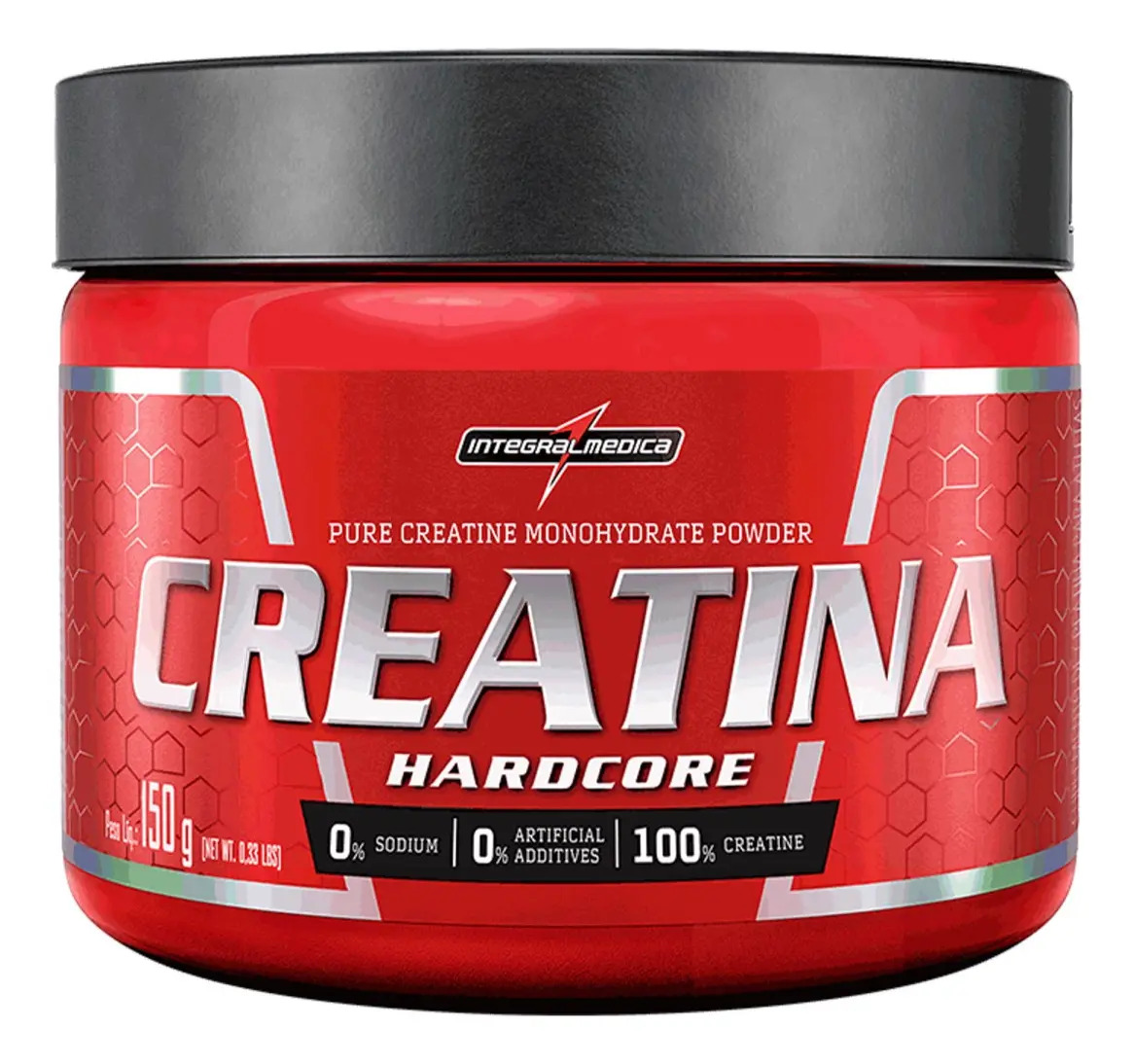 Creatina Integralmedica 100% Pura 150g - Potencialize sua Performance e Melhore a Recuperação Muscular