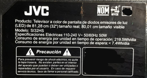 T Con Jvc Si32hs St3151a07-1-xc-3 (Usado)