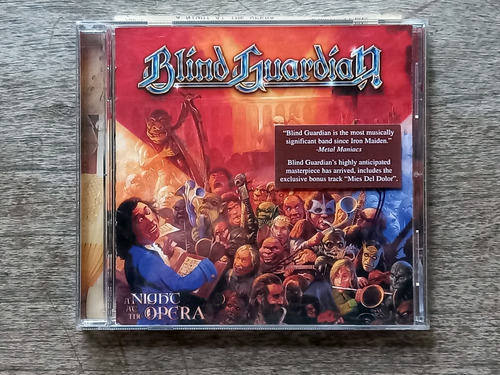 Cd Blind Guardian - A Night At The Opera (2002) Usa R10