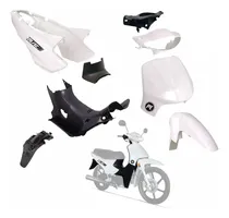 Comprar Kit Plasticos Motomel Blitz 110 11 Piezas Premium Blanco