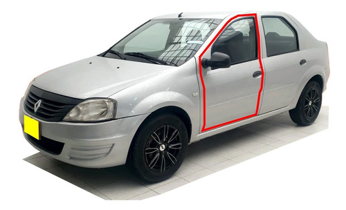 Empaque De Puertas Renault Logan 2005/2016 X Unidad.