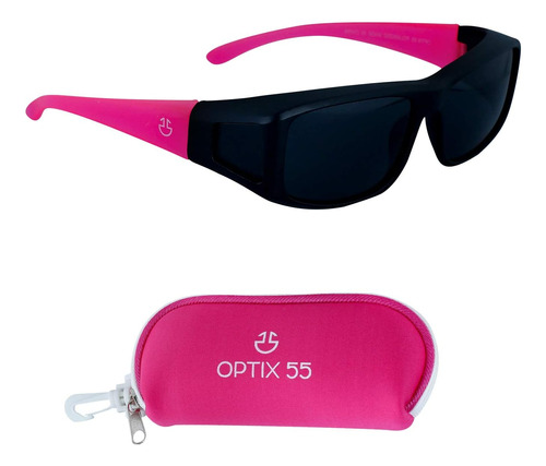 Optix 55 Gafas De Sol Polarizadas Sobre Gafas Para Cara Pequ