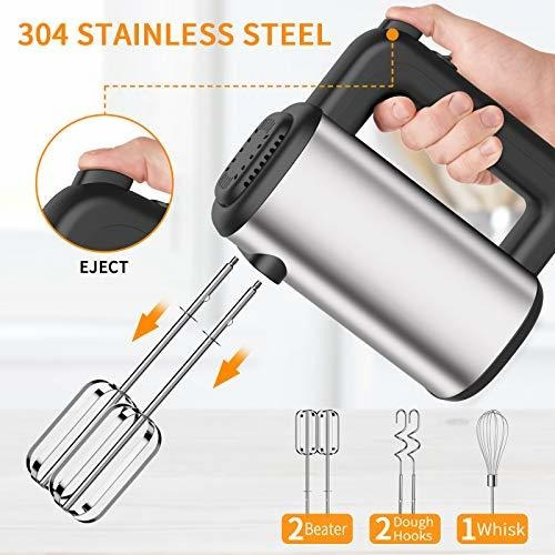 Hand Mixer Electric,senbowe Upgrade 250w 5-speed Electric H