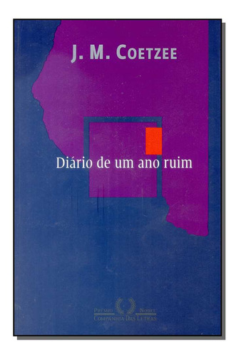 Libro Diario De Um Ano Ruim De Coetzee J M Cia Das Letras