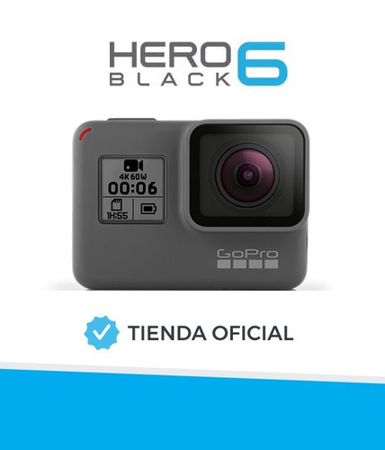 Camara Gopro Hero 6 Combo 64 Gb Baston El Grande Blackfriday