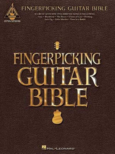 Libro: Fingerpicking Guitar Bible (guitar Recorded Versions)