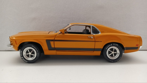 Naranja 1970 Mustang Boss 302 Escala 1 18 Marca Ertl 