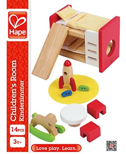 Muebles De Casa De Muñecas De Madera Hape Habitación Infanti