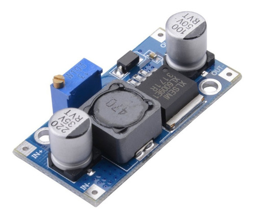 Imagen 1 de 5 de Convertidor Boost Elevador Step Up Dc Dc 5-35v 4amp Xl6009