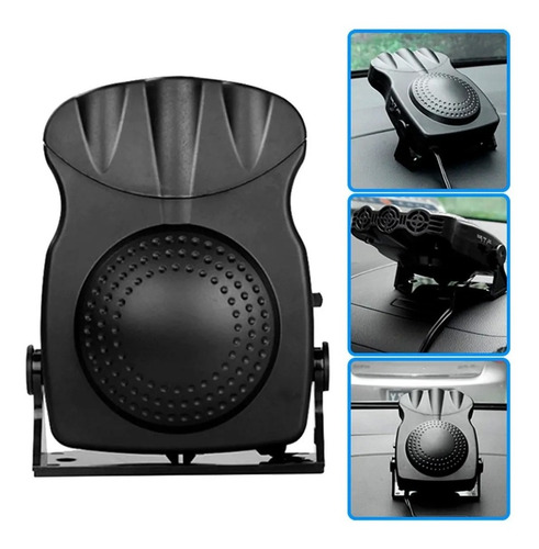 Imagen 4 de 10 de Caloventor Auto Portatil Desempañador Frio Calor 12v C/mango