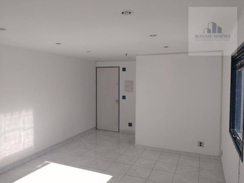 Imagem 7 de 17 de Sala Alugar Em Moema, 1 Sala Ampla, 2 Banheiros, 1 Vaga De Garagem, 44 M², São Paulo. - Sa0163