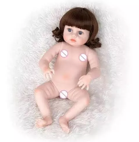 Boneca Reborn 100% Silicone Original Com Kit Maternidade
