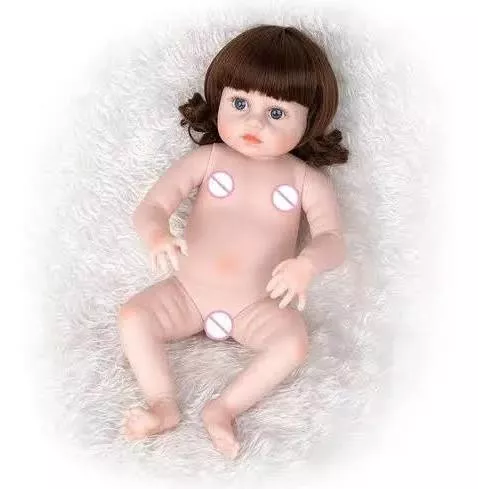 Boneca Bebê Realista Reborn 100% Silicone Banho