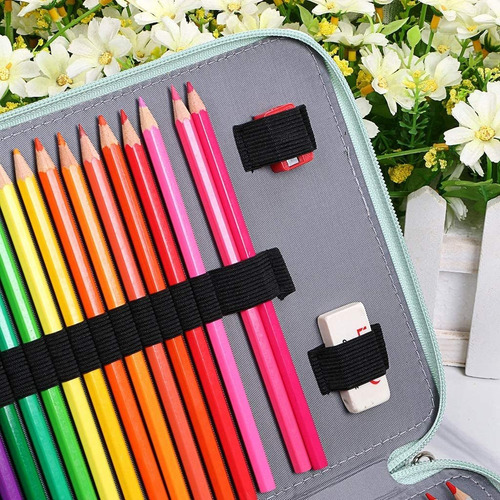Btsky Lápiz De Color Case- 120 Ranuras Lápiz Titular De La P