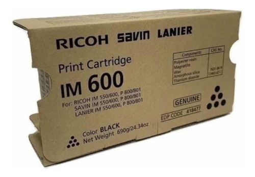 Toner Ricoh Im 600