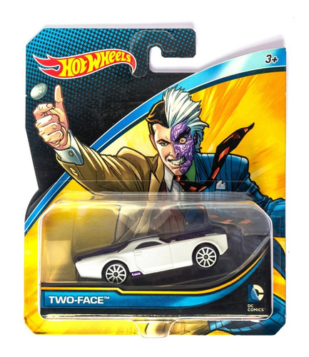 Dos Caras / Two-face Dc Hot Wheels Character Cars