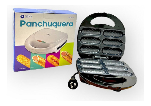 Maquina Fabrica 6 Panchos. Electrica. Teflon Antiadherente