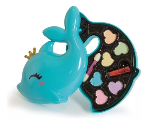 Maquillaje Infantil Cofre Delfin Lip Crazy Chic Clementoni