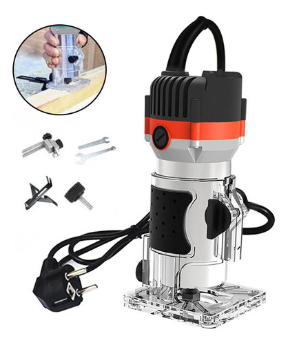 Máquina De Tallado A Mano 800w 30000rpm Router De Madera
