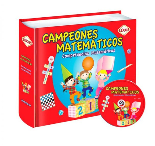 Libro Campeones Matemáticos - Nivel Preescolar - Lexus