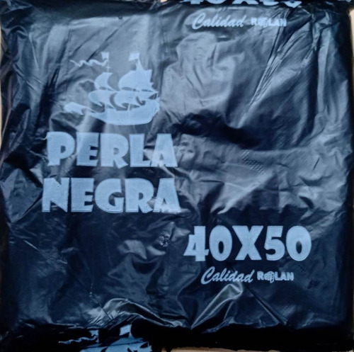 Bolsa Camiseta Reforzada Negra 40x50 Cm Descuento X Bulto !!