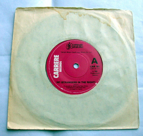 Saxon - 747 Strangers In The Nigh / Hard Rock 7´´ Uk 1980 Ex (Usado)
