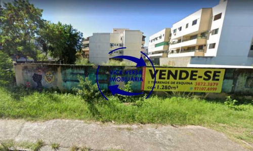 Imagem 1 de 15 de Terreno De Esquina Para Incorporação No Recreio Dos Bandeirantes Com 651m², Rua Albano De Carvalho, Entre A Av. Das Américas E O Parque Chico Mendes. - 1318