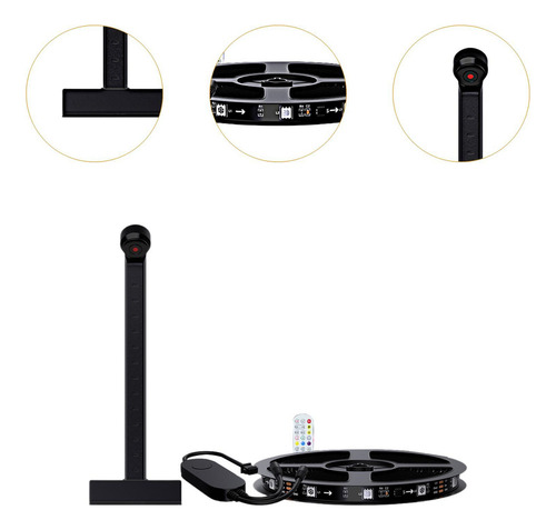 // Luces Cambiantes De Color Detrás De Tv Led Luces 5m 18w