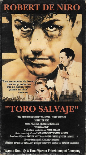 Toro Salvaje Vhs Robert De Niro Joe Pesci Martin Scorsese