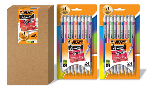 Lápiz Mecánico Bic Xtra-sparkle, Punta Media (0,7 Mm), Con