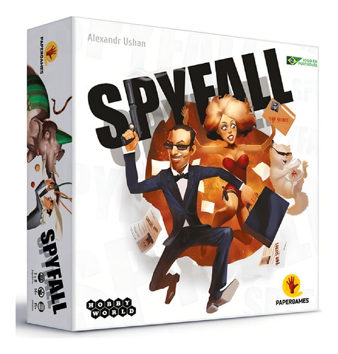 Spyfall - Board Game Papergames Pt/br