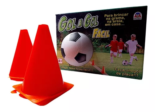 Jogo Futebol Gol A Gol Fácil Com Bola - Braskit em Promoção na Americanas