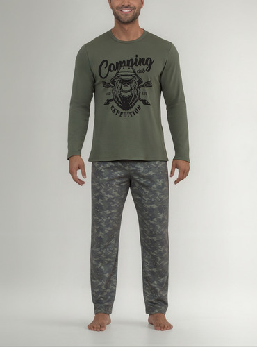 Pijama Camping Hombre 9223