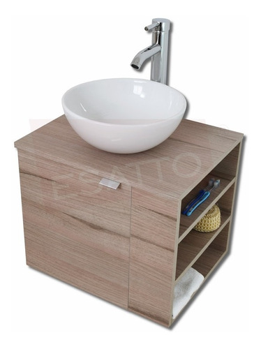 Esatto® Mueble Baño Dtua Globie Lavabo Cerámica Llave Contra