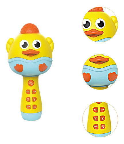Micrófono De Karaoke Para Niños, Juguete Recargable,