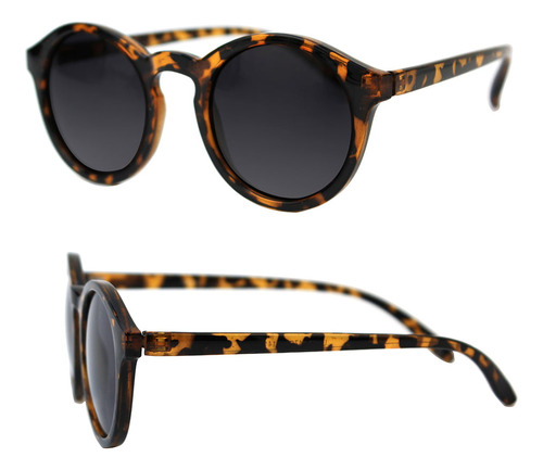 Gafas De Sol Vintage Round Unisex P2419a