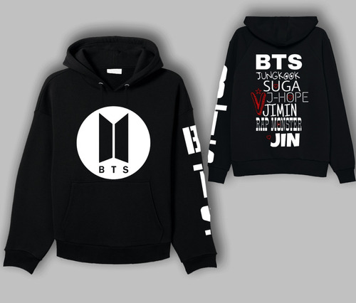 Original Y Padrisima Sudadera Bts Banda Rb Contenporaneo