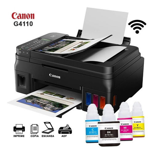 Imagen 7 de 7 de Impresora Multifuncional de tinta continua Canon Pixma G4110, USB 2.0 / Wi-Fi