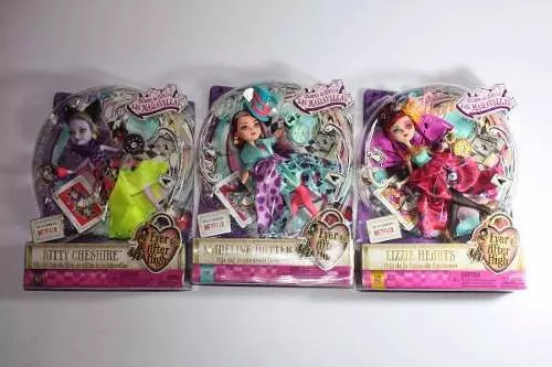 Boneca Ever After High - No País Das Maravilhas - Lizzie Hearts Cjf43 - MP  Brinquedos