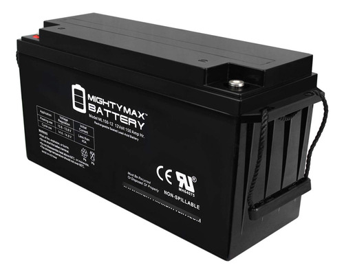 Powery Max Battery 12v 150ah Sla Bateria Repuesto Para Marca